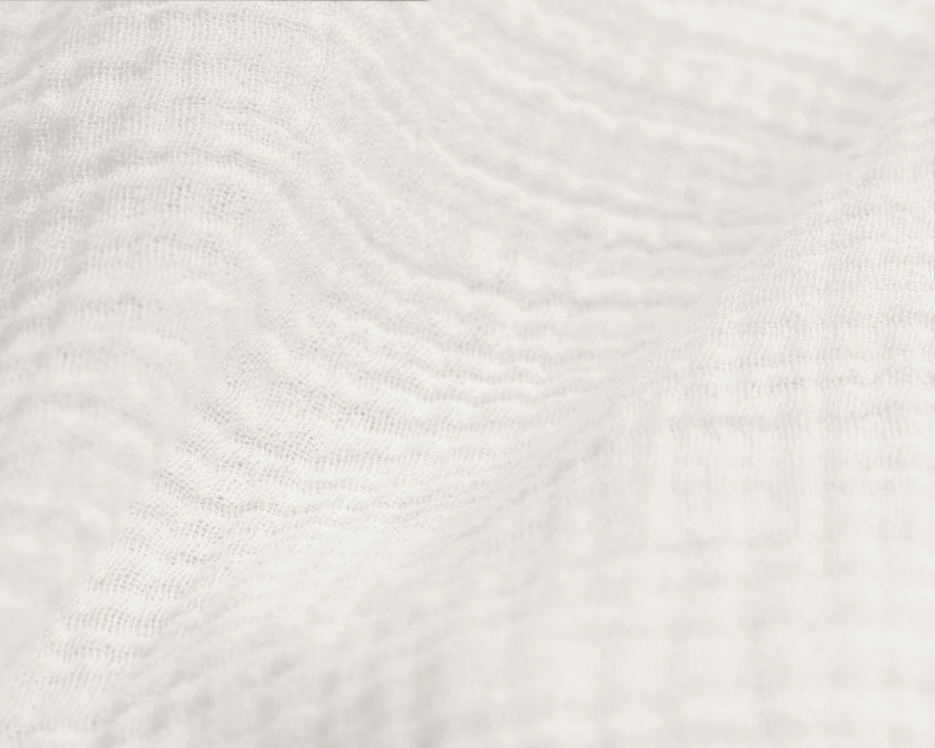 Katoen percale dekbedovertrek Mousseline - Off White