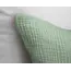 Katoen percale dekbedovertrek Mousseline - Groen