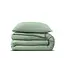 Mousseline dekbedovertrek - Groen - Katoen percale  - Lits-jumeaux (240x220 + 2st 60x70cm)