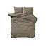Katoen percale dekbedovertrek Mousseline - Taupe