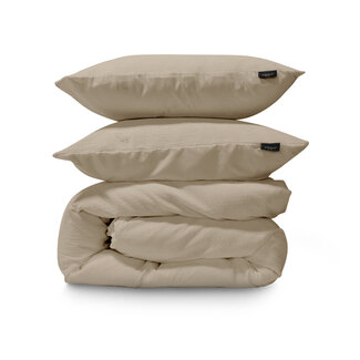 .Decoware® Mousseline dekbedovertrek - microvezel - taupe
