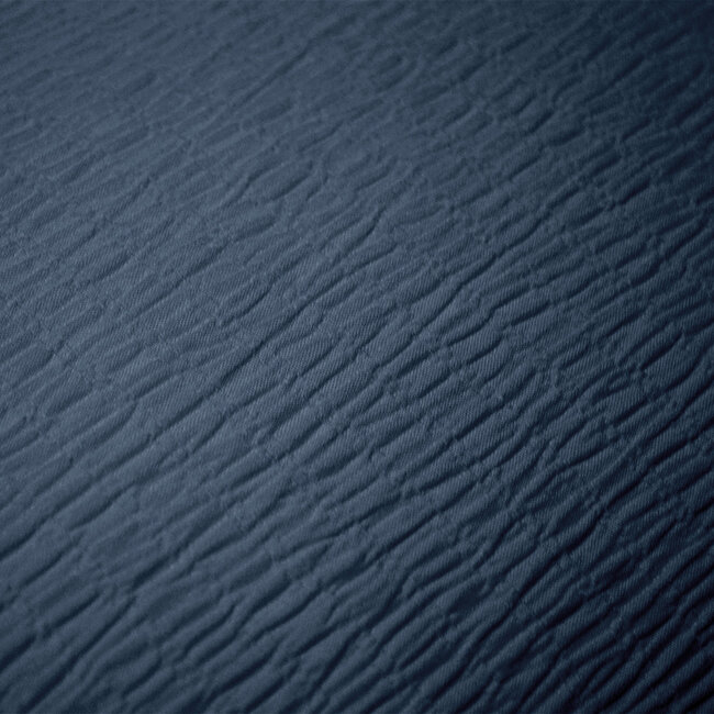 Mousseline dekbedovertrek - microvezel - petrol blauw