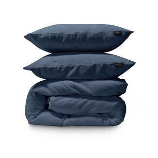 .Decoware® Mousseline dekbedovertrek - microvezel - petrol blauw