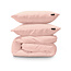 Mousseline dekbedovertrek - microvezel - roze