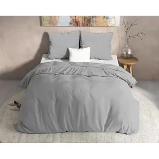 Dreamhouse Flanel dekbedovertrek Mendez - Grijs