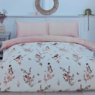 .Decoware® Dekbed zonder overtrek - inclusief kussensloop - Vintage Toile - Microvezel - 300gsm