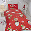 Kerst peuter dekbedovertrek Naughty elves - polykatoen - 120x150 + 40x60 cm