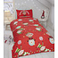 Kerst peuter dekbedovertrek Naughty elves - polykatoen - 120x150 + 40x60 cm