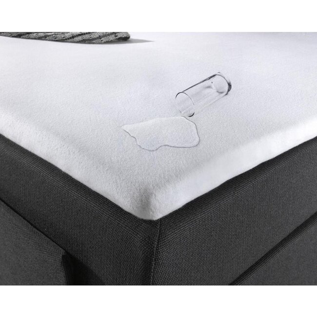 B-Keuze Matrasbeschermer topper hoeslaken - TPU waterdicht - 90x200 cm