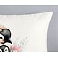 Flanel kinderdekbedovertrek Penny - Roze - 140x220 + 60x70 cm