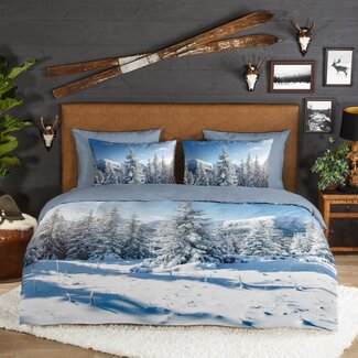 Good Morning Flanel dekbedovertrek Albert