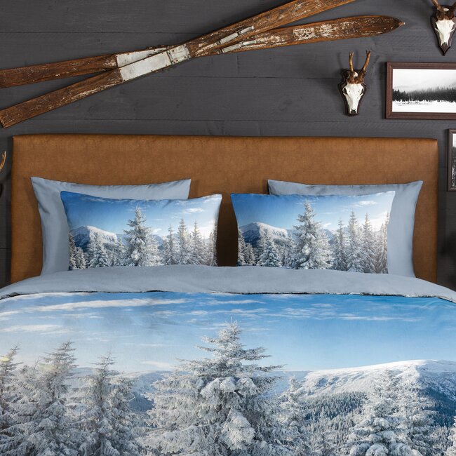 Flanel dekbedovertrek Albert