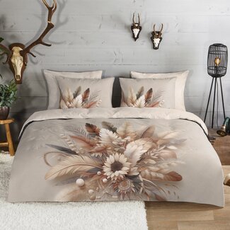 Good Morning Flanel dekbedovertrek Barro
