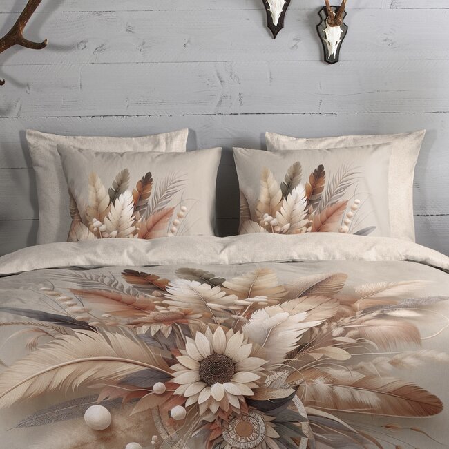 Flanel dekbedovertrek Barro