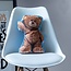 Sierkussen teddybeer