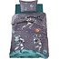 Katoen kinderdekbedovertrek Space - 140x220  + 60x70 cm