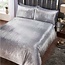 Belle Maison Velvet dekbedovertrek Tiffany zilver - 1-persoons (135x200 + 50x75cm)