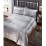 Velvet dekbedovertrek Tiffany zilver  - 1-persoons (135x200 + 50x75cm)
