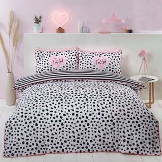 Studio Art Dekbedovertrek Dalmatian - Polykatoen - 	Lits-jumeaux (230x220 + 2st 50x75cm)