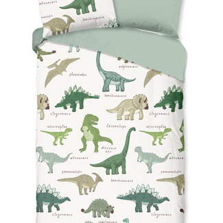Good Morning Kinderdekbedovertrek Beata Green - katoen - eenpersoons