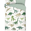 Kinderdekbedovertrek Beata Green - katoen - 140x220 + 60x70 cm
