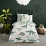 Kinderdekbedovertrek Beata Green - katoen - 140x220 + 60x70 cm