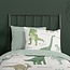 Kinderdekbedovertrek Beata Green - katoen - 140x220 + 60x70 cm