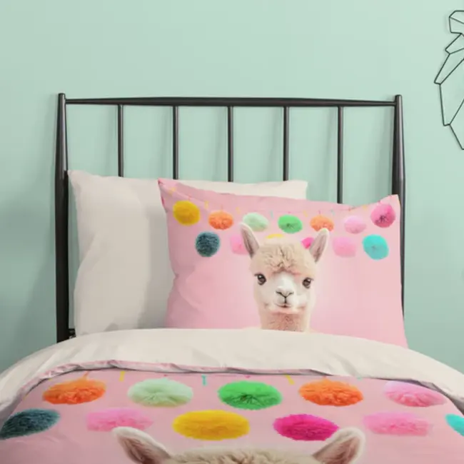 Kinderdekbedovertrek Relaxing - microvezel - 140x220 + 60x70 cm