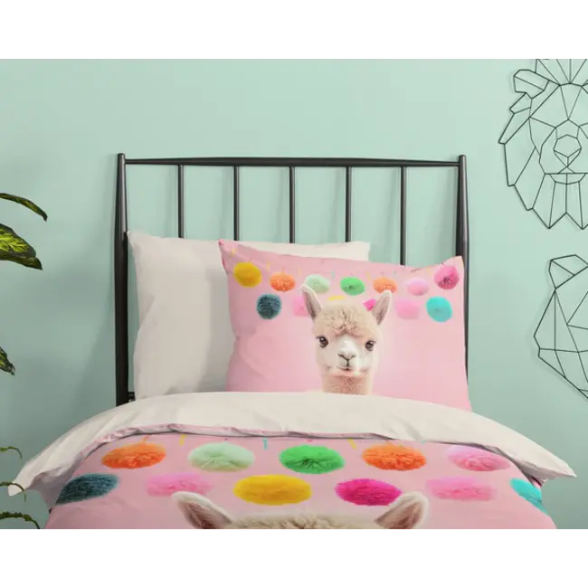 Kinderdekbedovertrek Relaxing - microvezel - 140x220 + 60x70 cm