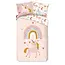 Peuter dekbedovertrek Unicorn love - katoen - 120x150 + 60x70 cm