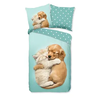 Good Morning Kinderdekbedovertrek Paxy 140×220 cm – 100% katoen