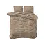 Katoen dekbedovertrek Amber - Beige - Bruin