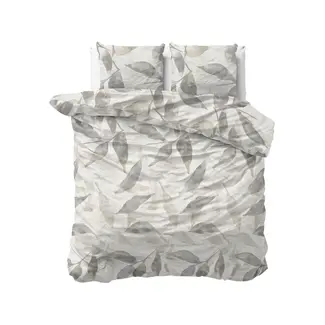 Sleeptime Dekbedovertrek Foilage - Zilvergrijs - Katoen