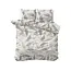 Katoen dekbedovertrek Foilage - Zilvergrijs