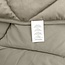 Lazy Velvet dekbed zonder overtrek inclusief kussensloop - taupe/grijs