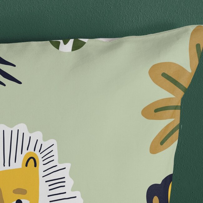 Dekbedovertrek Chuck jungle - 140×220 cm – 100% katoen