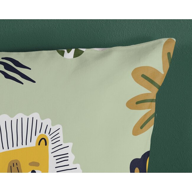 Dekbedovertrek Chuck jungle - 140×220 cm – 100% katoen