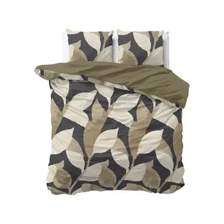 Sleeptime Katoen dekbedovertrek Graphic Garden bladmotief