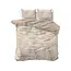 Katoen dekbedovertrek Blush Angles - Beige/Zand