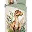 Katoen dekbedovertrek Gregor dinosaurus - eenpersoons (140x220 + 60x70 cm)