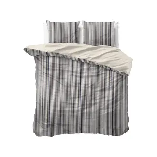 Sleeptime Katoen dekbedovertrek Blue Regatta met blauw‑beige streep