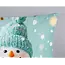 Dekbedovertrek Pierre met sneeuwpop - flanel - eenpersoons (140x220 + 60x70 cm)