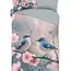 Katoen dekbedovertrek Hannu met bloemen & vogels