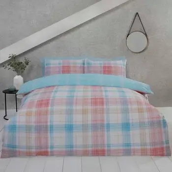 Dekbedovertrek turquoise - aqua blauw