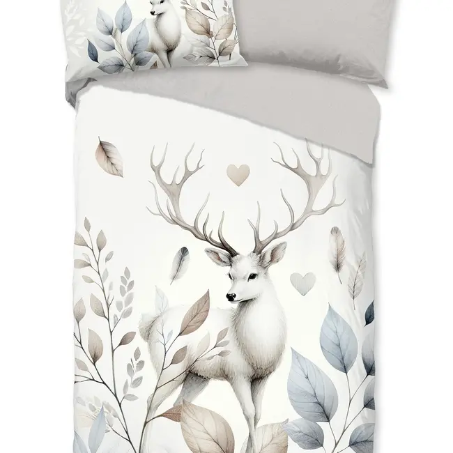 Katoen dekbedovertrek Norda hert