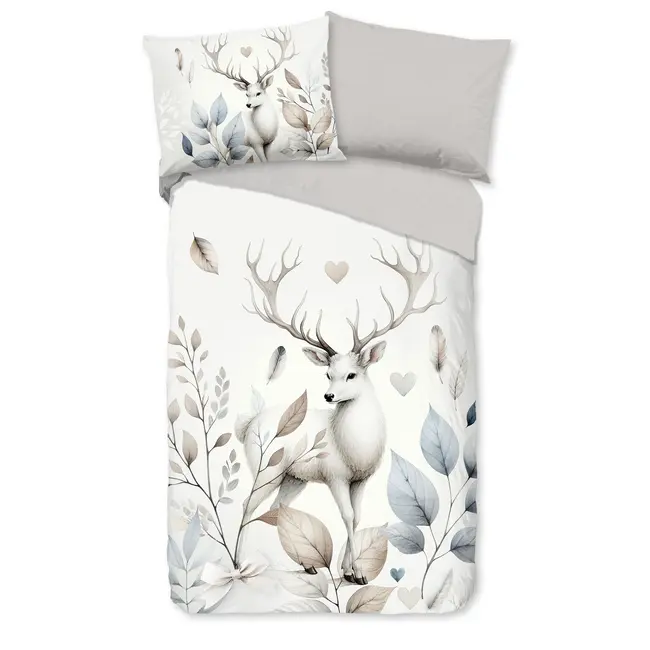 Katoen dekbedovertrek Norda hert