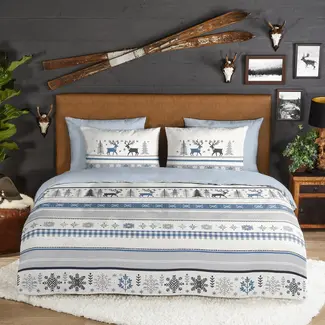 Good Morning Katoen dekbedovertrek Aila hert