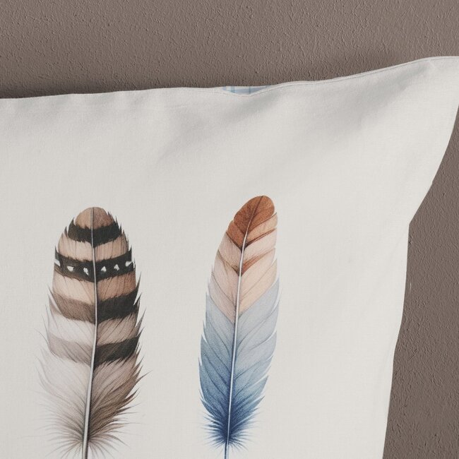 Flanel dekbedovertrek Niba veren