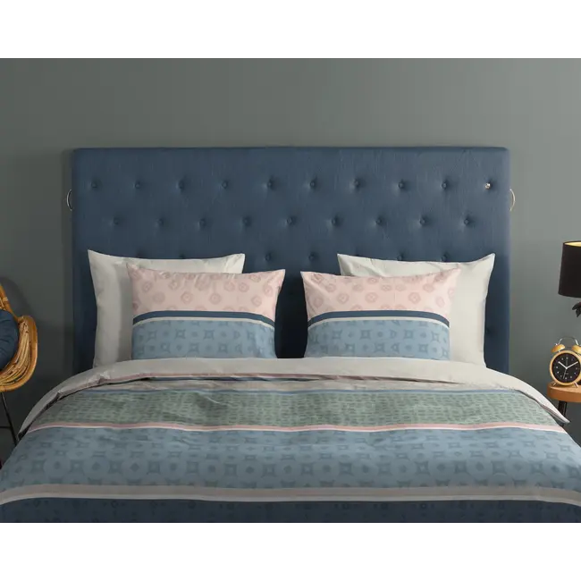 Katoen dekbedovertrek Vida