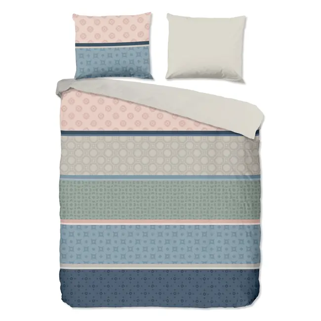 Katoen dekbedovertrek Vida